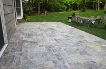 Travertine Silver